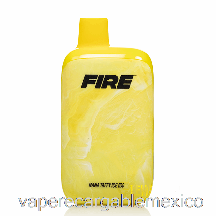 Vaporizador Recargable Fire Boost 12000 Desechable Nana Taffy Ice